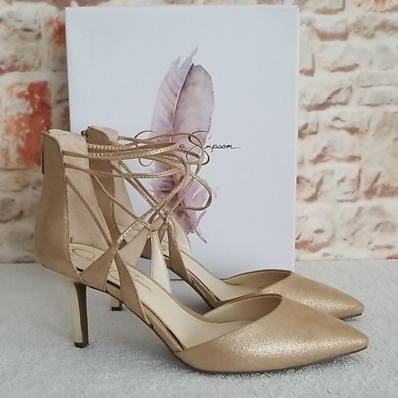 New Jessica Simpson Piah Microsuede D'Orsay Puumps - Picture 1 of 7